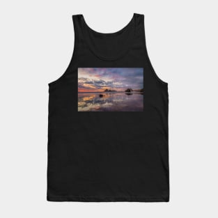 Sunset at Moonstone Beach Tank Top